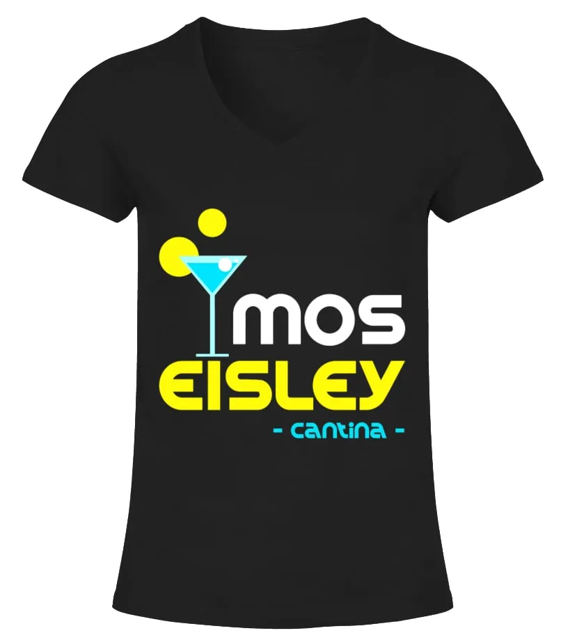 Bar Mos Eisley Cantina Camiseta cuello pico Mujer