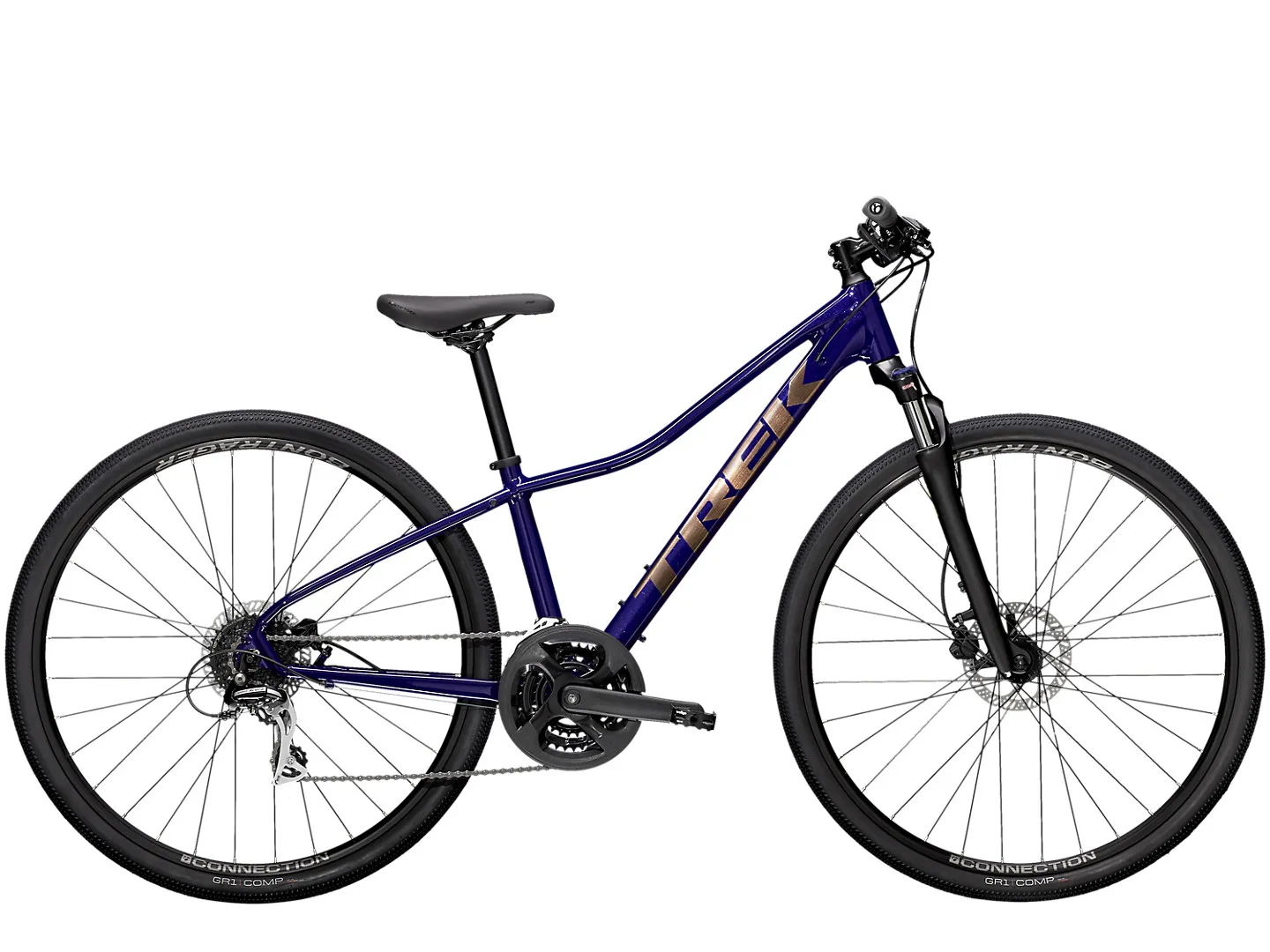 Bicicleta Urbana Trek WSD Dual Sport 2 Purpura 2022