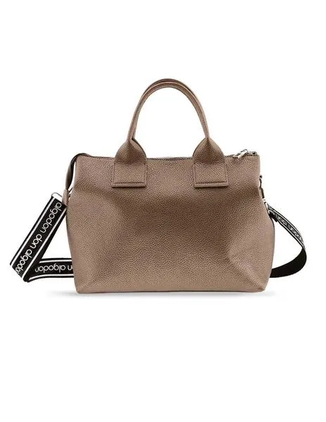 bolso don algodÓn tote glam bronce