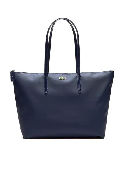 Bolso Lacoste Shopping Tote Marino para Mujer