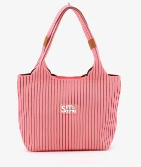 Bolso textil SIMOSASTRE 1038 TOTE SANREMO en coral   