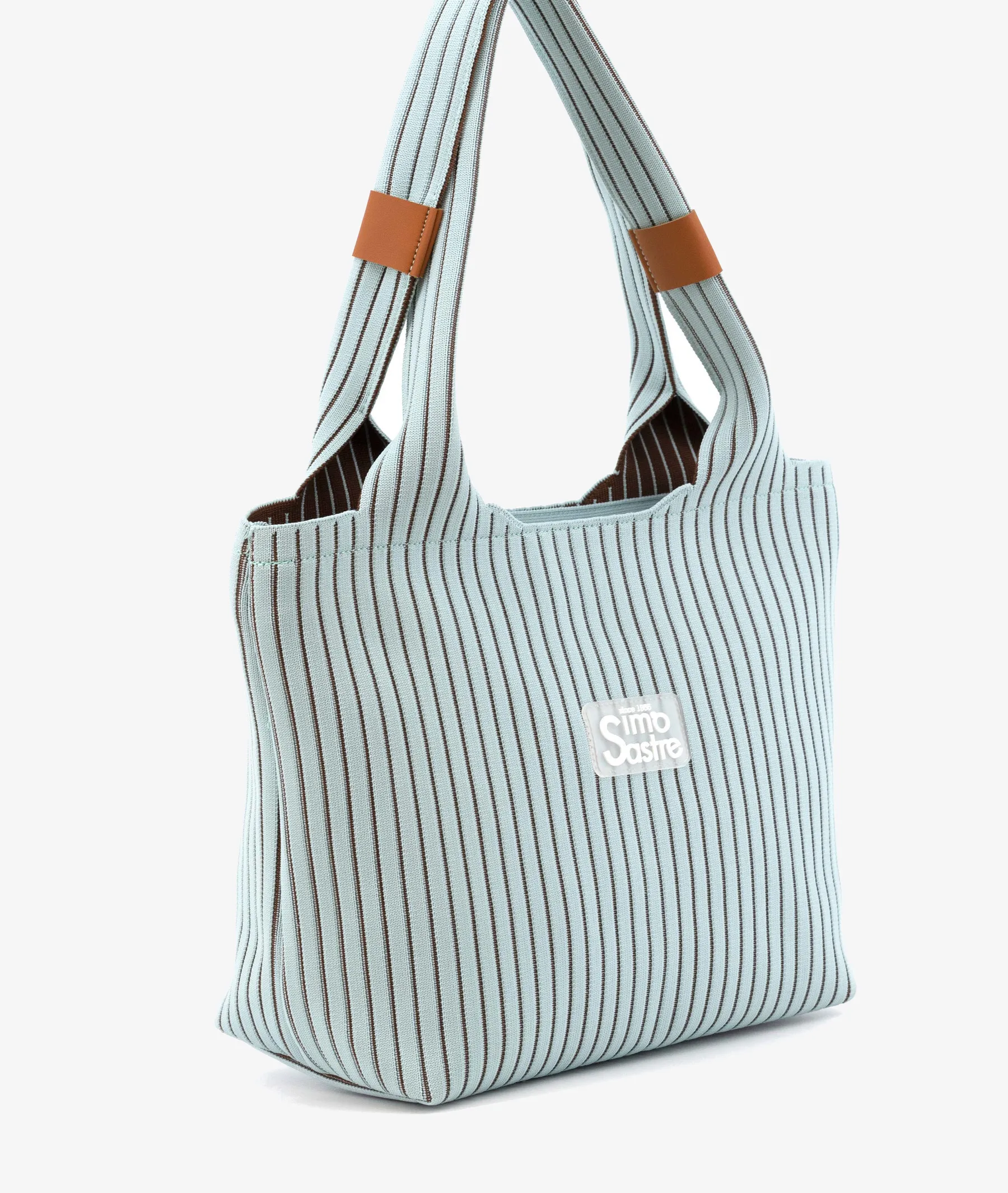 Bolso textil SIMOSASTRE 1038 TOTE SANREMO en jeans   