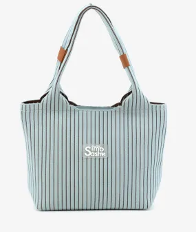 Bolso textil SIMOSASTRE 1038 TOTE SANREMO en jeans   