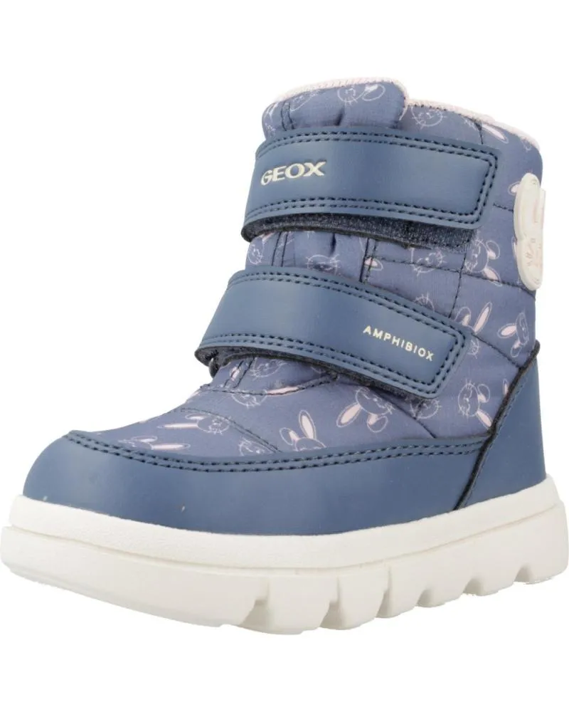 Botas GEOX  de Niña BOTAS NINA MODELO B WILLABOOM GIRL B A COLOR AZUL  C4005