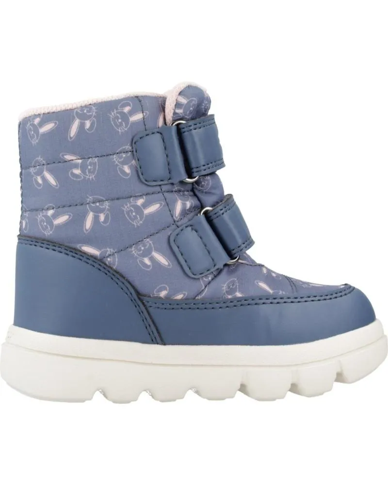 Botas GEOX  de Niña BOTAS NINA MODELO B WILLABOOM GIRL B A COLOR AZUL  C4005