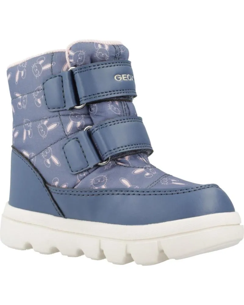 Botas GEOX  de Niña BOTAS NINA MODELO B WILLABOOM GIRL B A COLOR AZUL  C4005