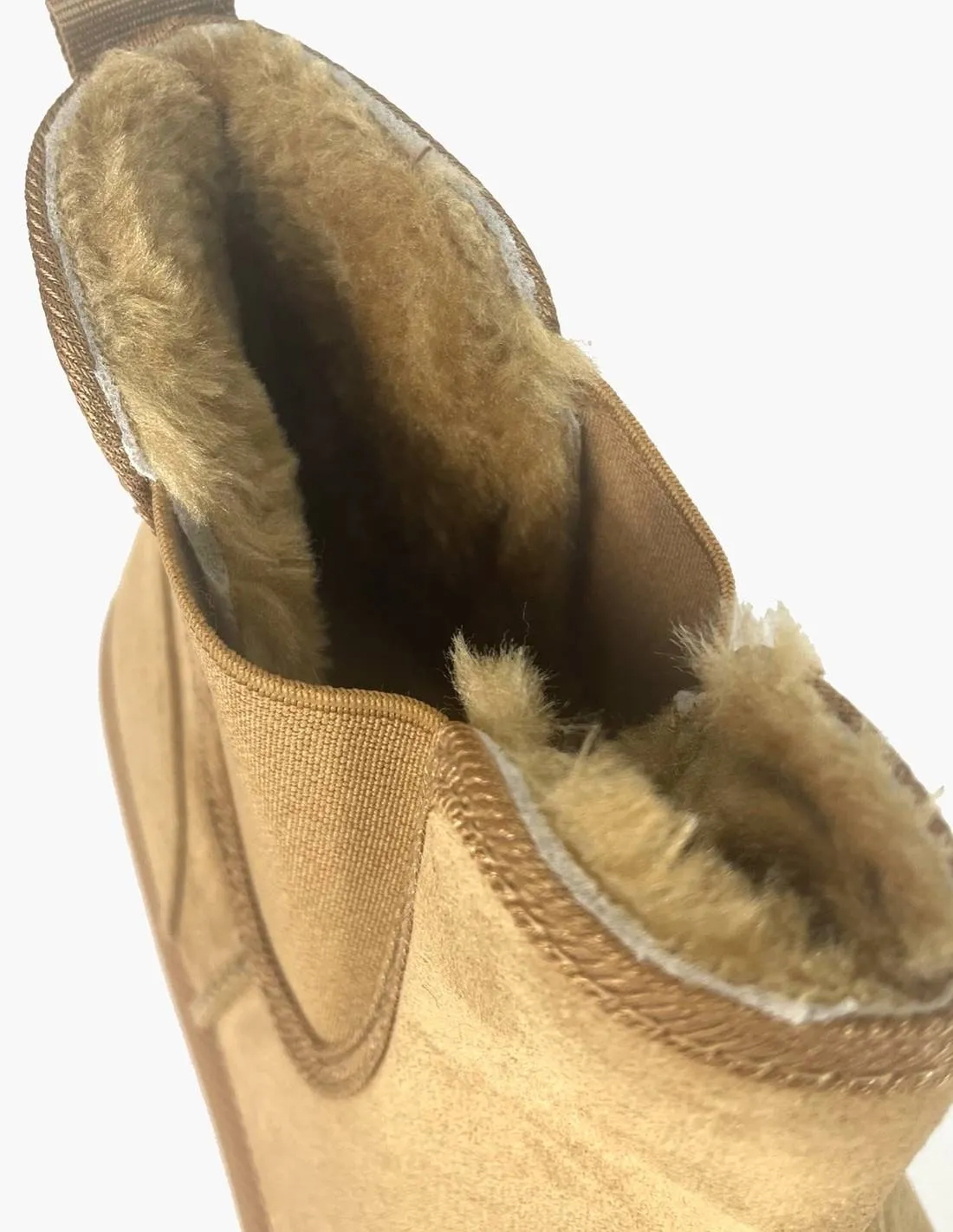 Botin pelito color camel claro | Australiana