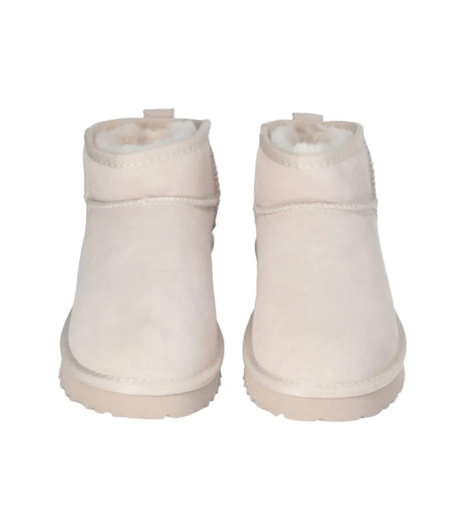 Botines de Piel Jil 01 beige