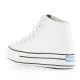 Botines plataforma Mustang blancos de polipiel con plataforma