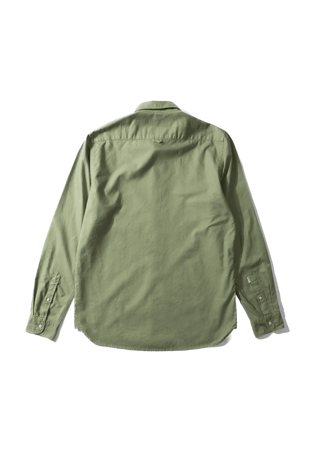 Camisa Edmmond Studios Bd Shirt Duck Edition Oxford Ns Plain Olive