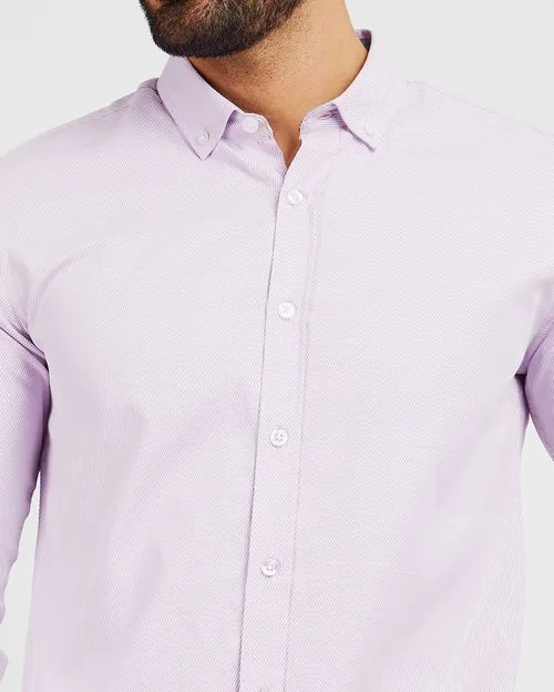 Camisa Hombre Palma Lila Ice