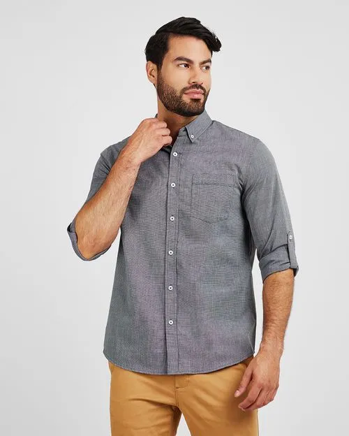 Camisa Hombre Tulio Gris