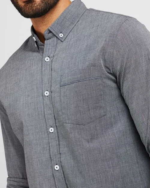 Camisa Hombre Tulio Gris