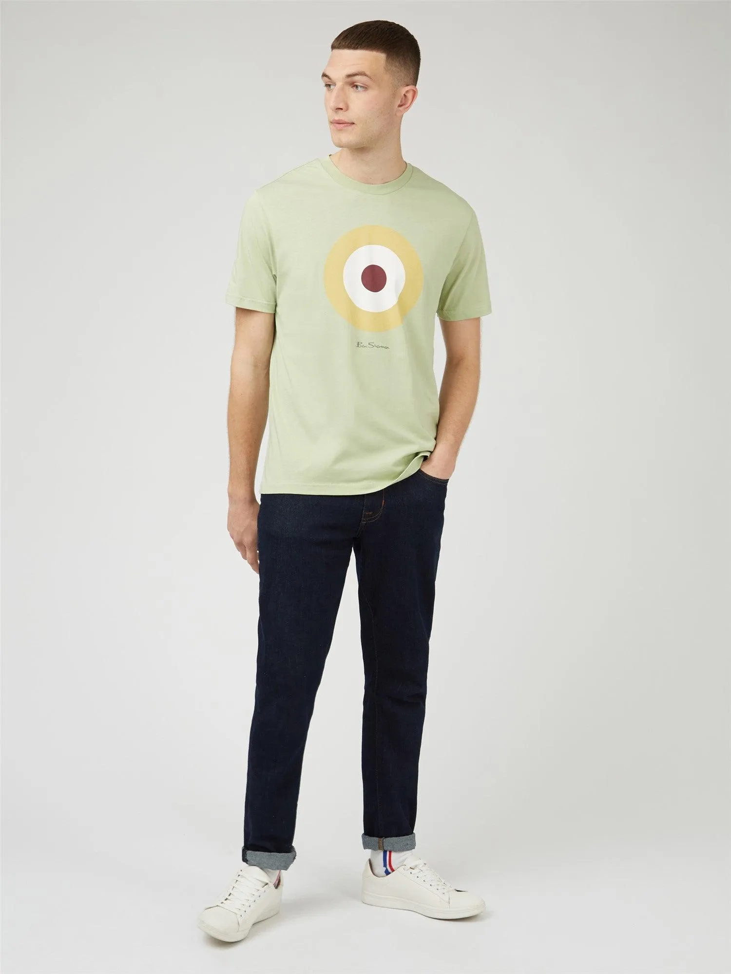 Camiseta Ben Sherman Signature Target Pistachio