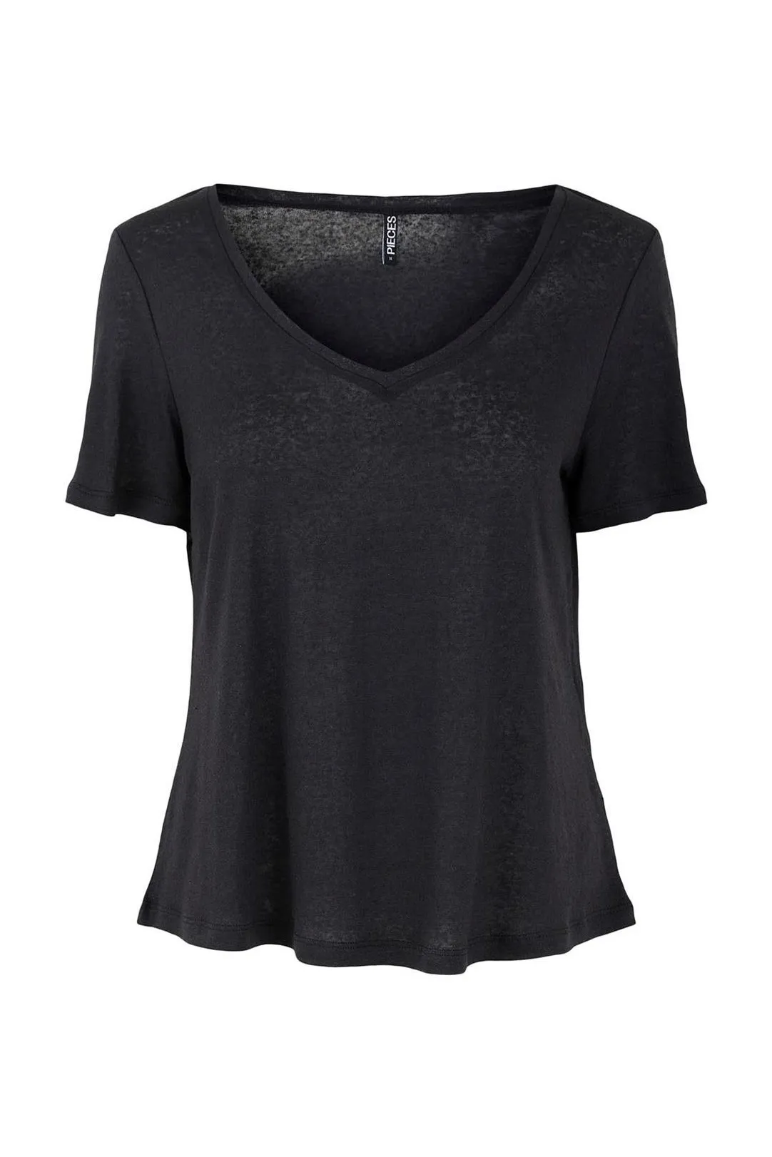 CAMISETA BÁSICA PCPHOEBE NEGRO