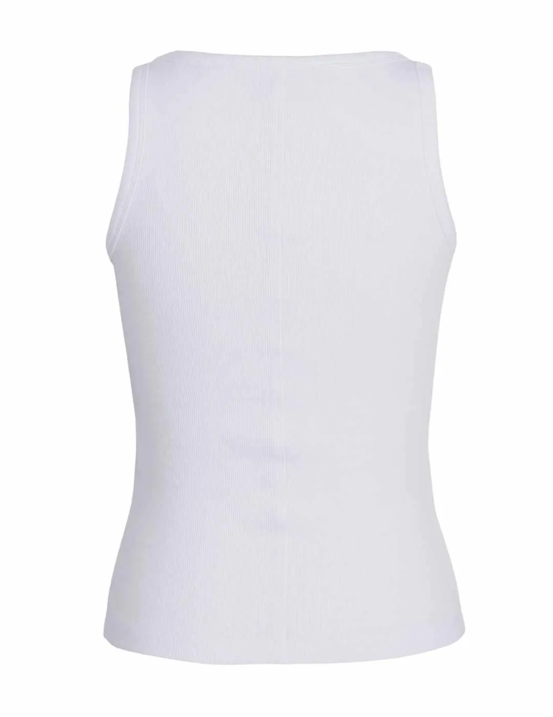 Camiseta básica JJXX Fera blanco de tirantes para mujer