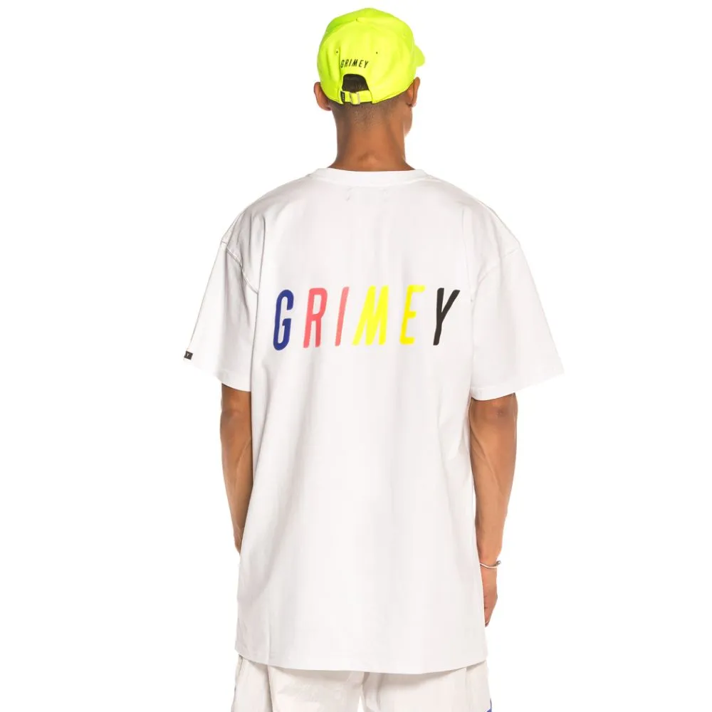 Camiseta Grimey Planete Noire Tee FW19 White