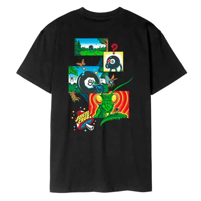 Camiseta SANTA CRUZ Winkowski 8ballr Comic Black