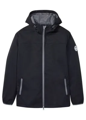 Chaqueta ligera de tejido Softshell Chaqueta ligera de tejido Softshell en negro