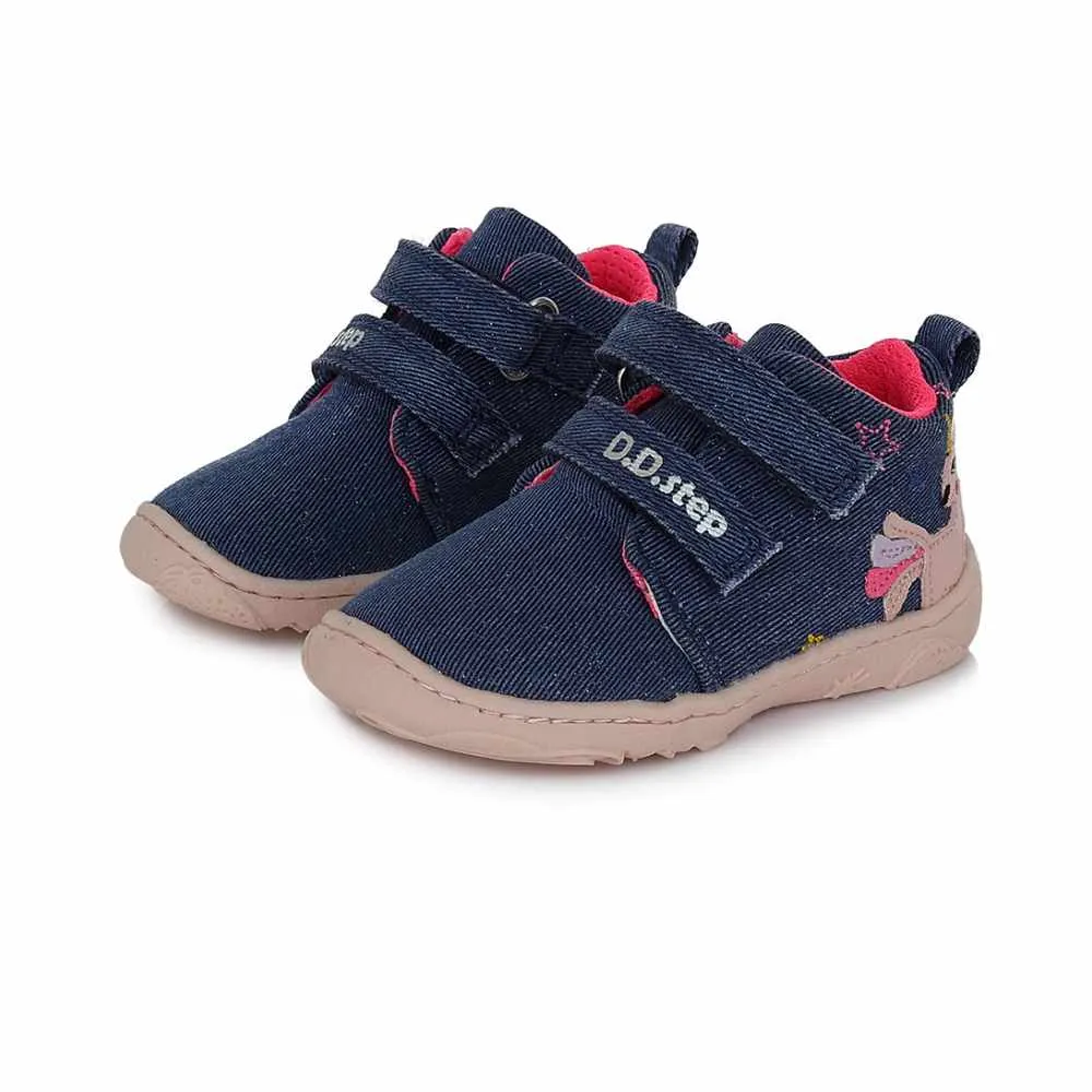 D.D.Step Zapatillas Respetuosas Lona Unicornio Denim