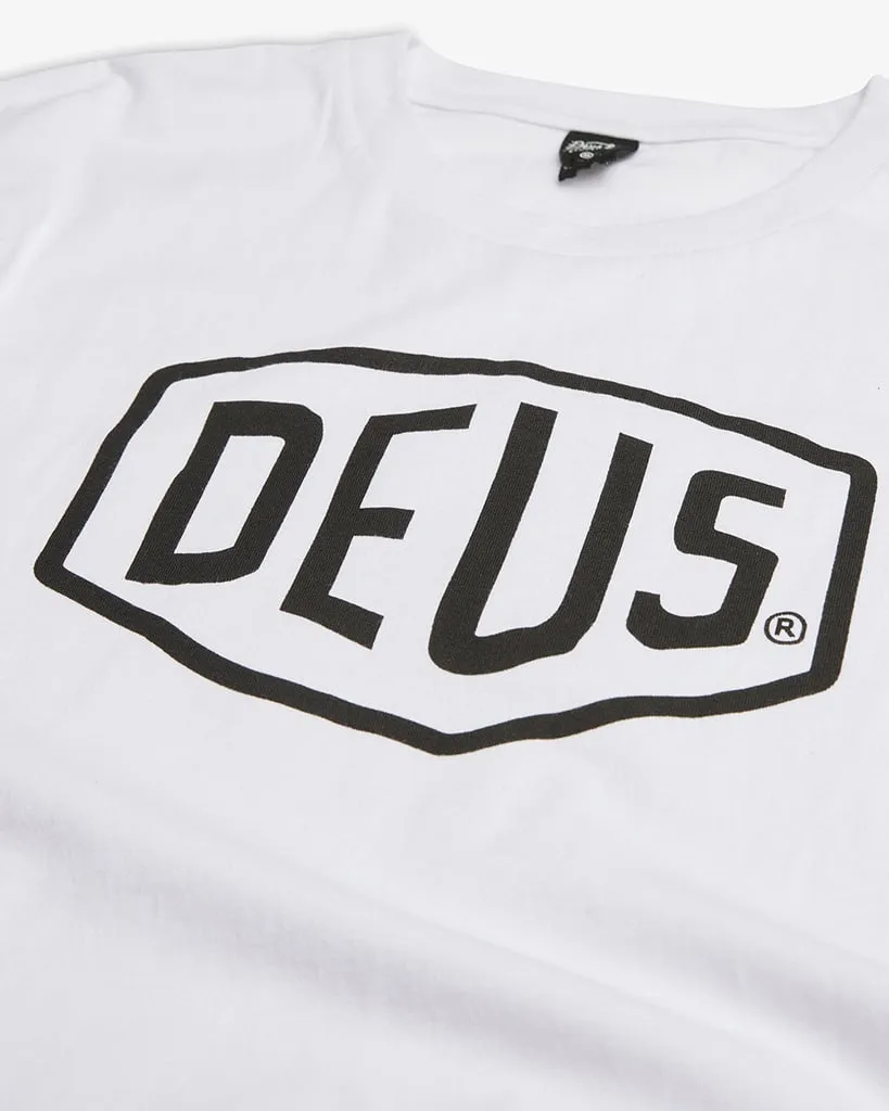 Deus Ex Machina – Camiseta Shield white