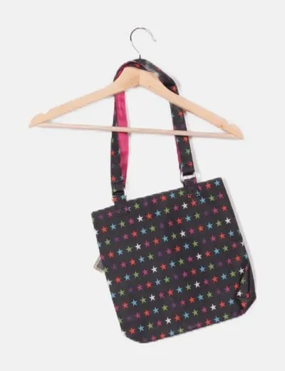 Dickies Bolso tote mini print estrellas