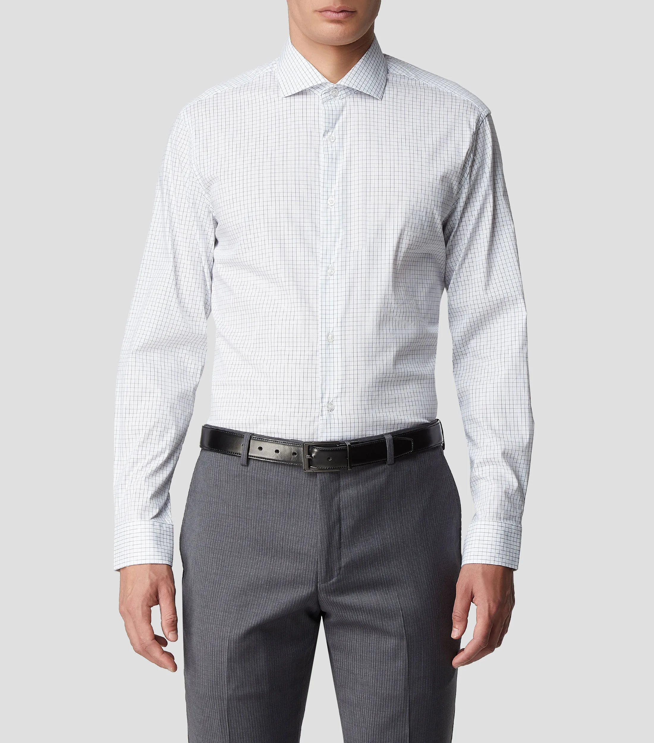 Dkny Camisa a cuadros manga larga Hombre