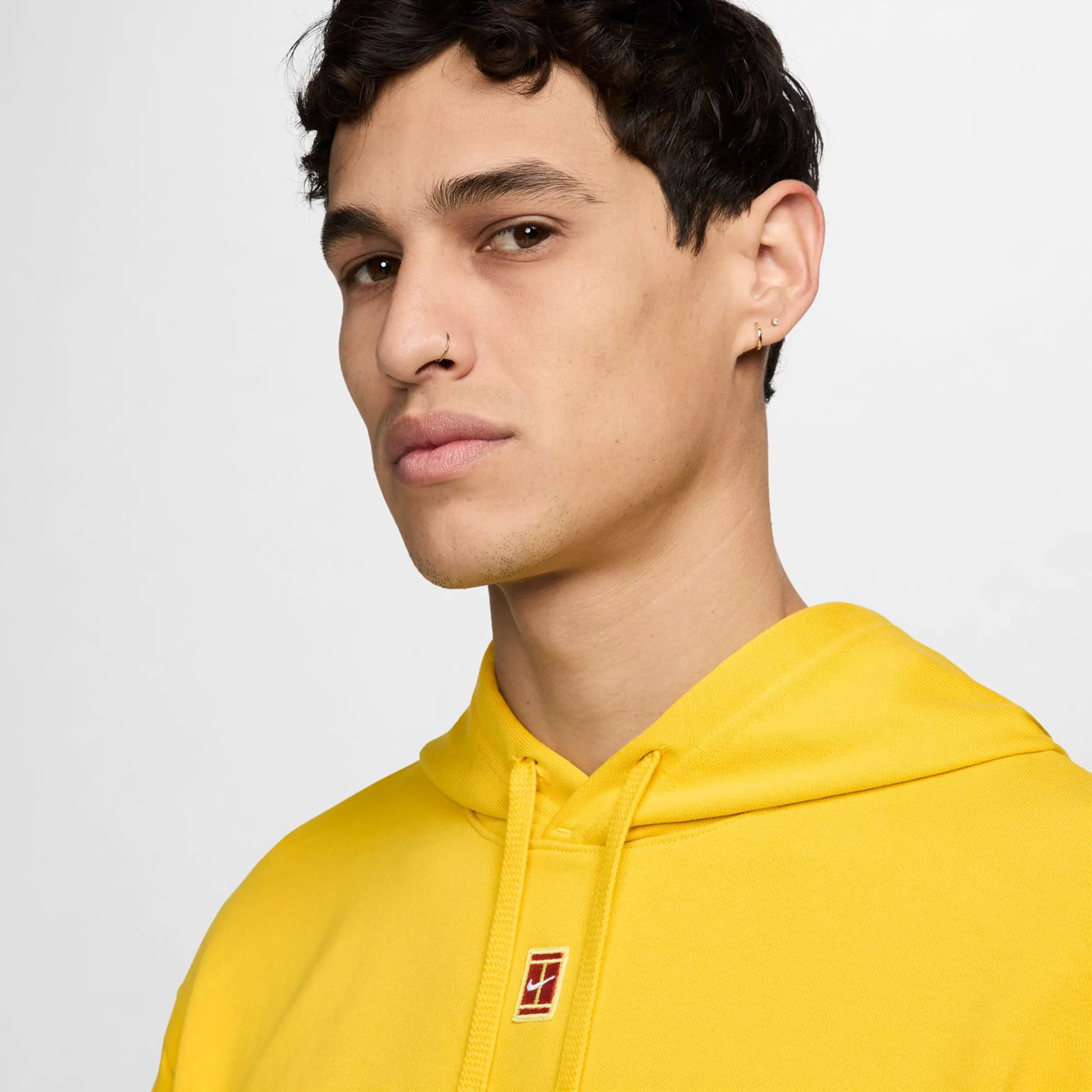 Dri-Fit Court Heritage Fleece Sudadera Con Capucha Hombres