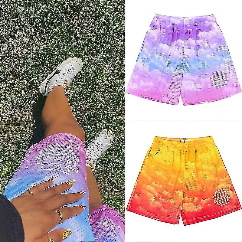 Ee Casual Gym Shorts Músculo Masculino Pantalones Cortos Deportivos Masculinos Malla Pantalones Cortos transpirables de Balonces