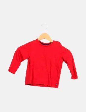 El Corte Inglés Camiseta básica roja