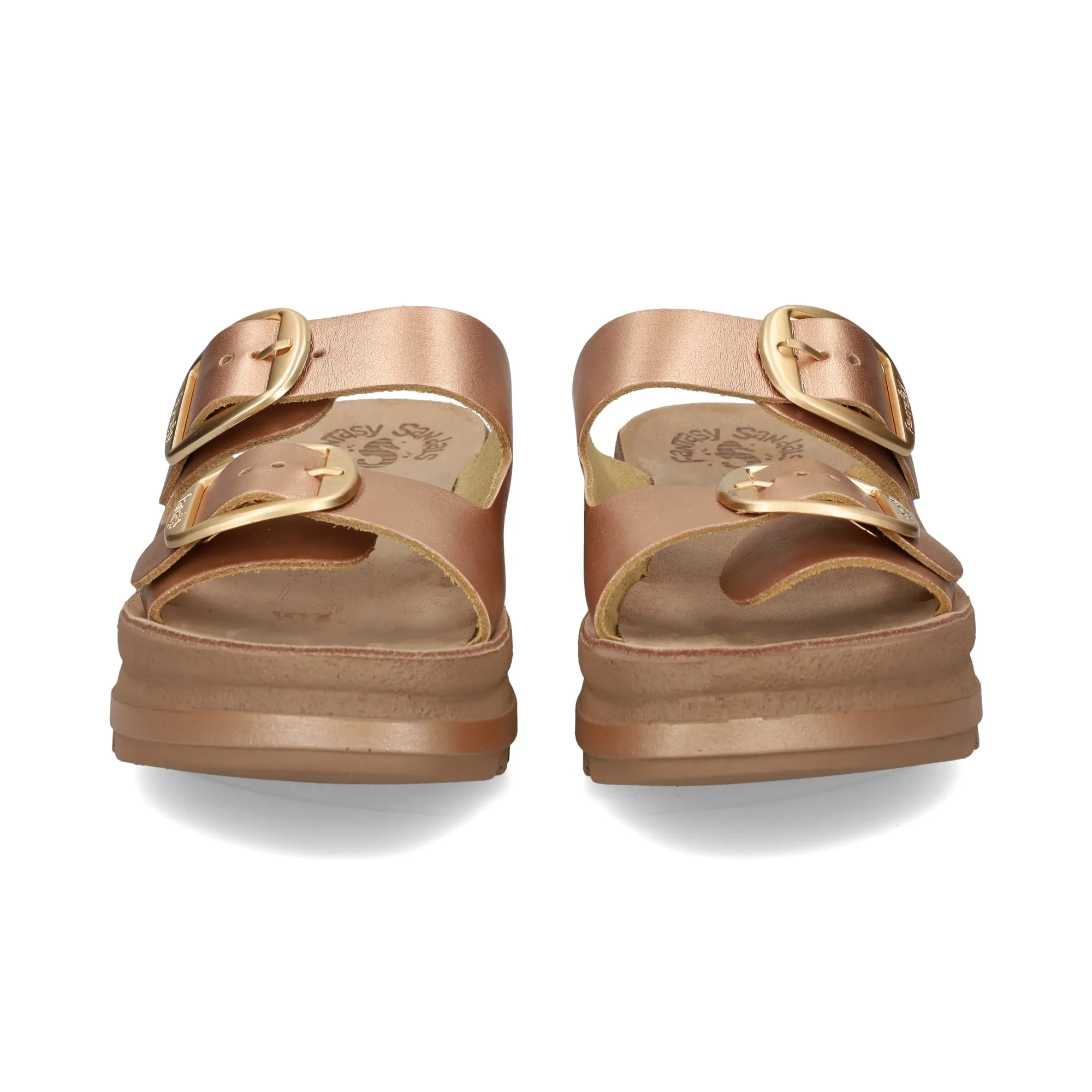 FANTASY Sandalias con plataforma de Mujer CANDY-ROSE GOLD