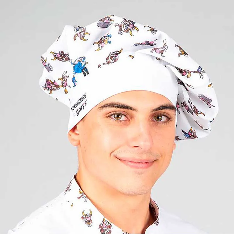 Gorro de cocina Kukuxumusu Vacas - Gary's