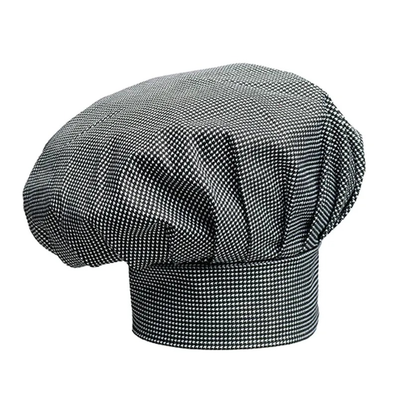 Gorro de cocina pata de gallo Colorado - Egochef