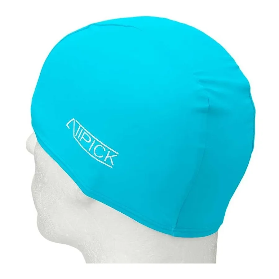 Gorro Natacion Elastano AZUL CELESTE