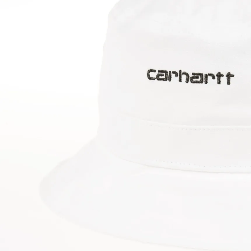 Gorro Pescador Carhartt Wip Script Blanco