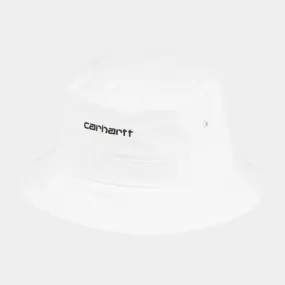 Gorro Pescador Carhartt Wip Script Blanco