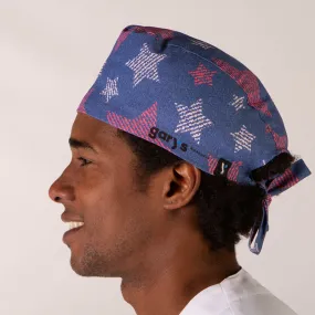 Gorro sanitario Estrellas atado con tiras - Gary's