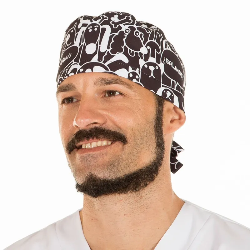 Gorro veterinario Mascotas atado con tiras - Gary's