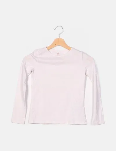 H&M Camiseta blanca básica