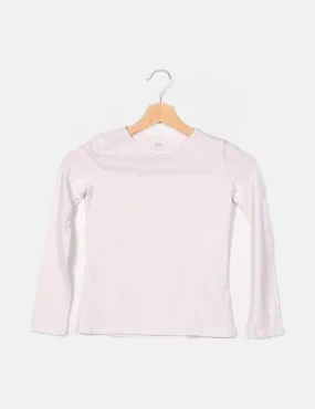 H&M Camiseta blanca básica