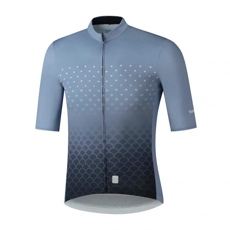 JERSEY MANGA CORTA C/CIERRE BREAKAWAY AZUL AQUA TALLA S