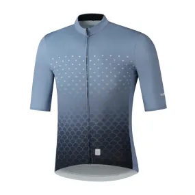 JERSEY MANGA CORTA C/CIERRE BREAKAWAY AZUL AQUA TALLA S