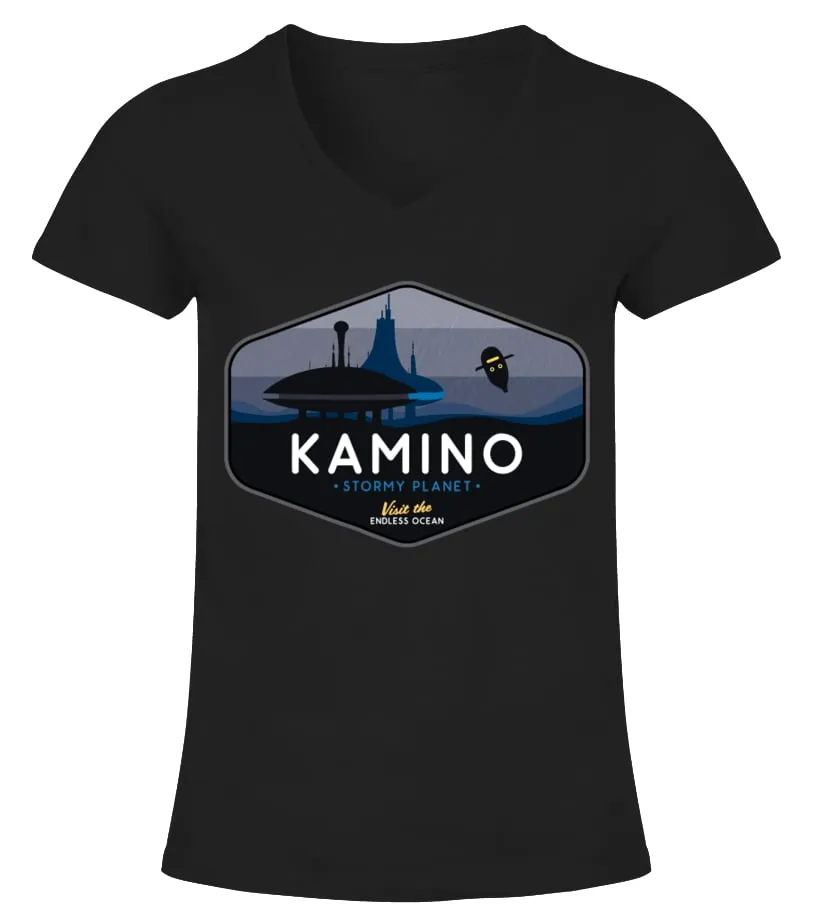 Kamino - Stormy Planet Camiseta cuello pico Mujer