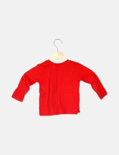 Lefties Camiseta básica roja