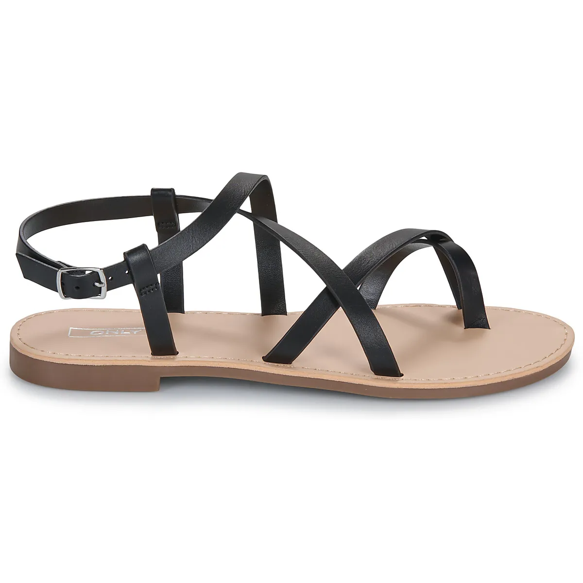 ONLMANDALA-15 FOIL CROSSOVER SANDAL