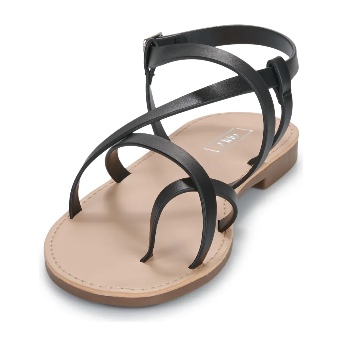 ONLMANDALA-15 FOIL CROSSOVER SANDAL