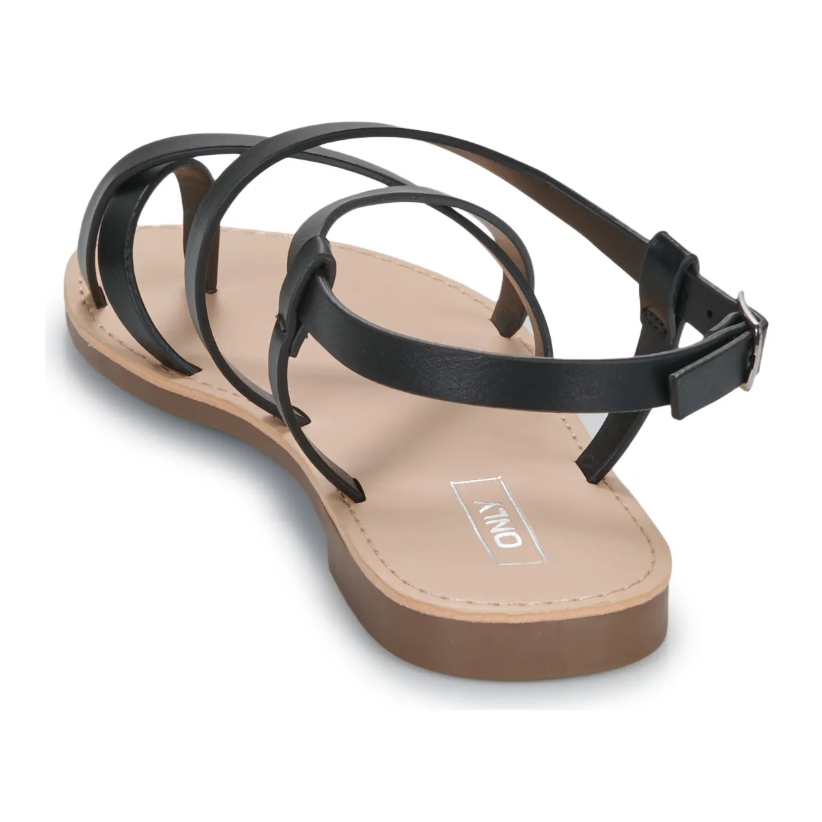 ONLMANDALA-15 FOIL CROSSOVER SANDAL