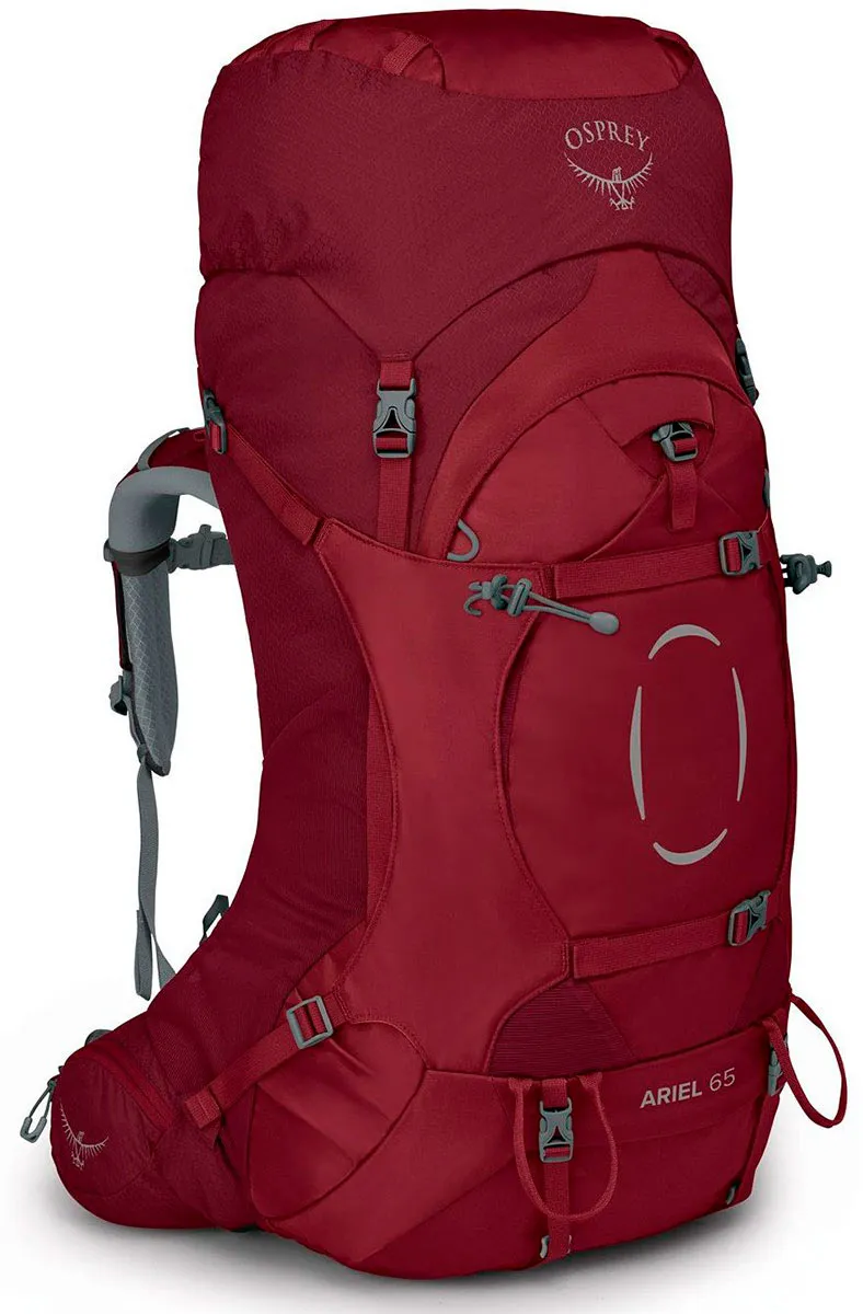 osprey ARIEL 65 Claret Red WXS/S