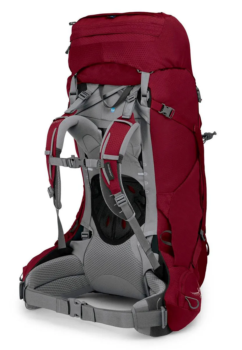 osprey ARIEL 65 Claret Red WXS/S