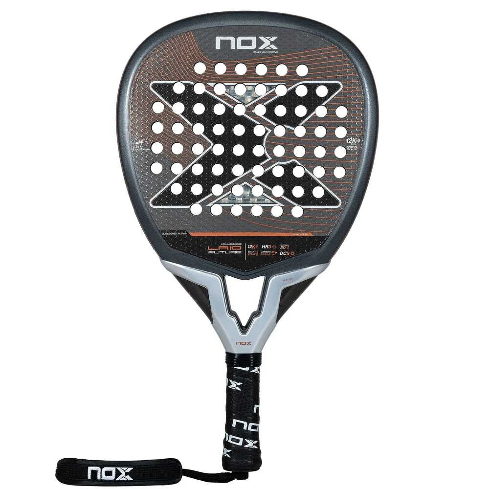 Pala de padel Nox LA10 Future By Leo Augsburger 2024